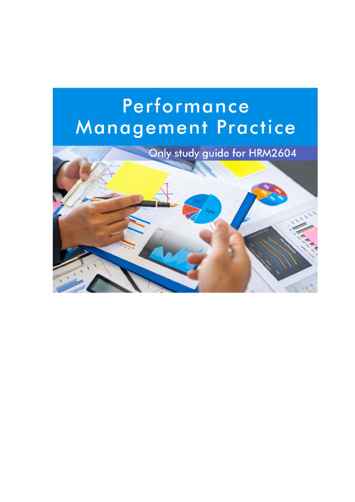 HRM2604 Study Guide: Performance Management Systems & Practices - Studocu