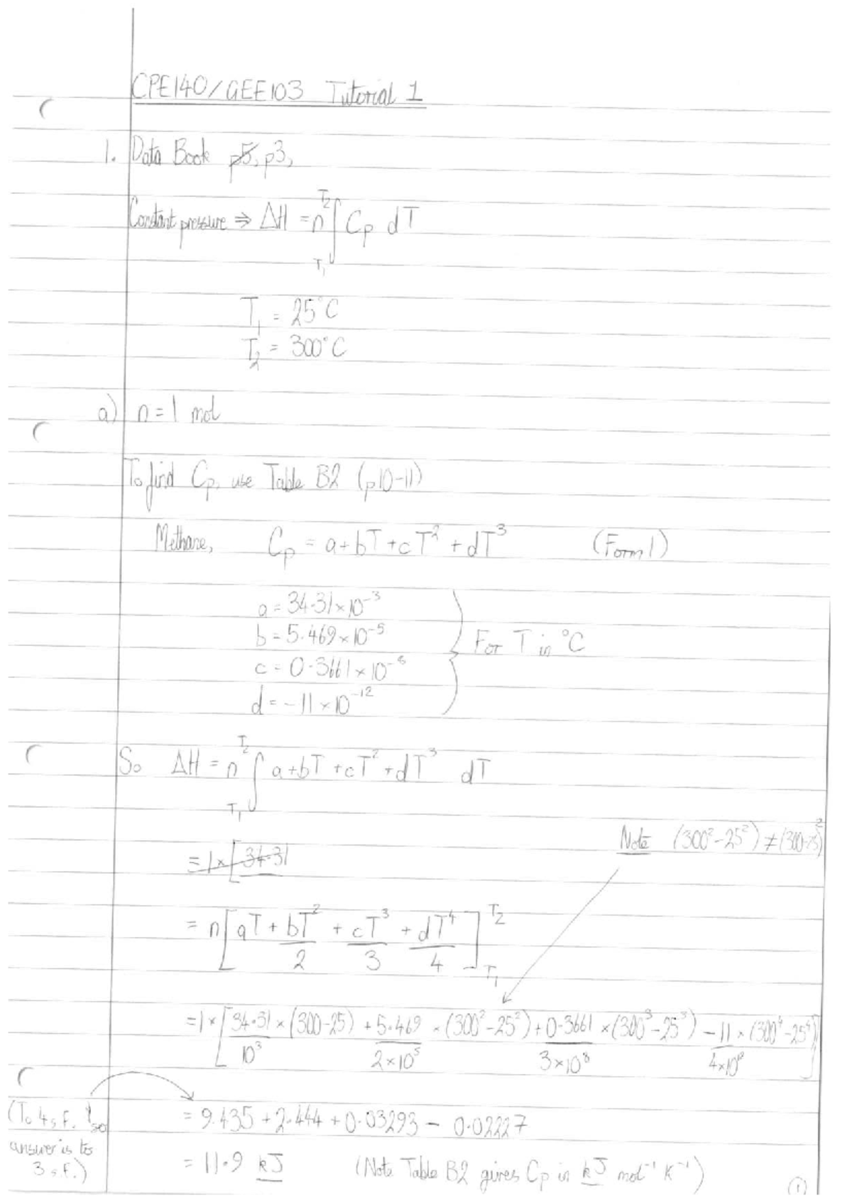 GEE 03 Tutorial 1 Worked Solutions and Key Concepts - Studocu