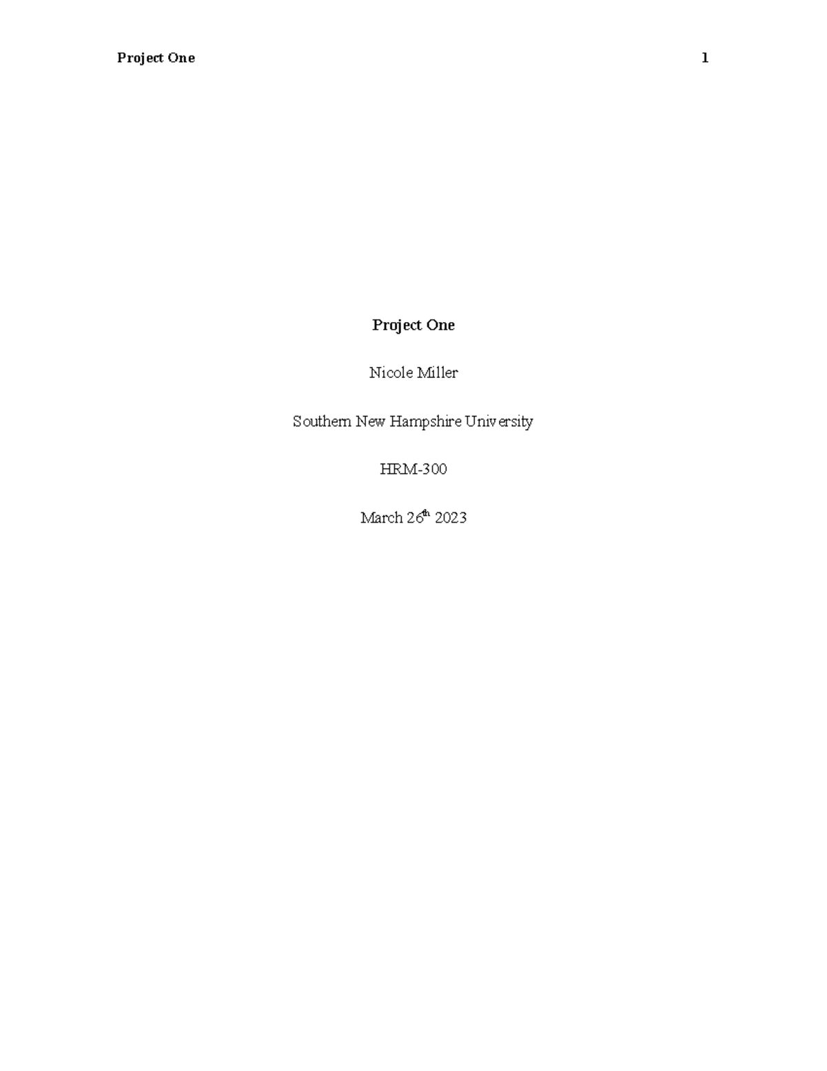 Module 4 - Project 1: Analyzing Employee Turnover Patterns - Studocu