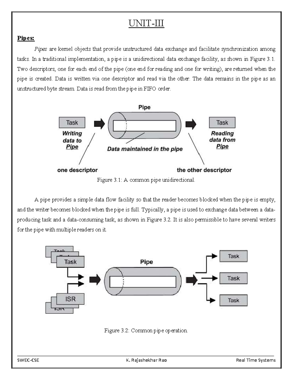 RTS-UNIT: Understanding Pipes and Event Registers in Real-Time Systems ...