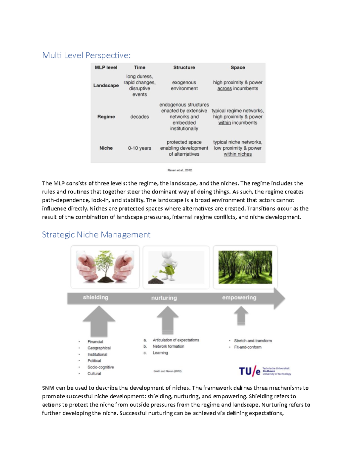 Frameworks for Application in Strategic Transitions (STRI) - Studeersnel