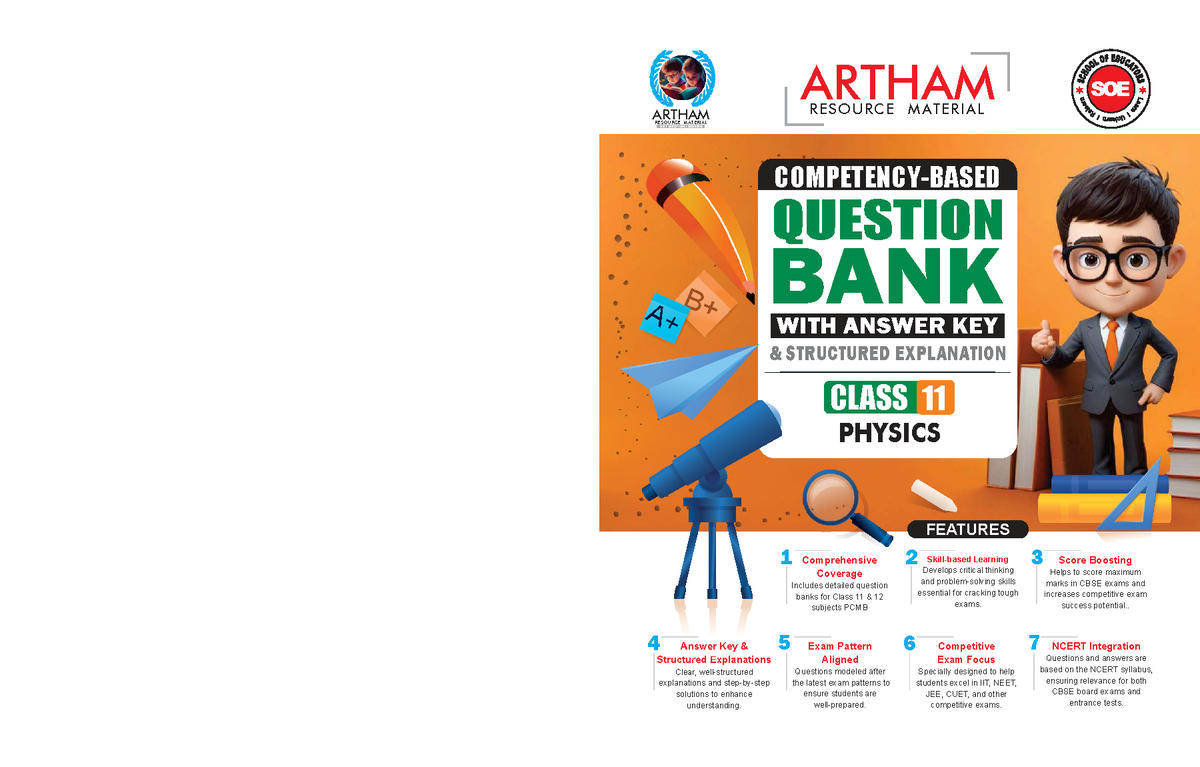 ARTHAM SOE RESOURCE MATERIAL NO. 1 CLASS 11 PHYSICS QUESTION BANK - Studocu