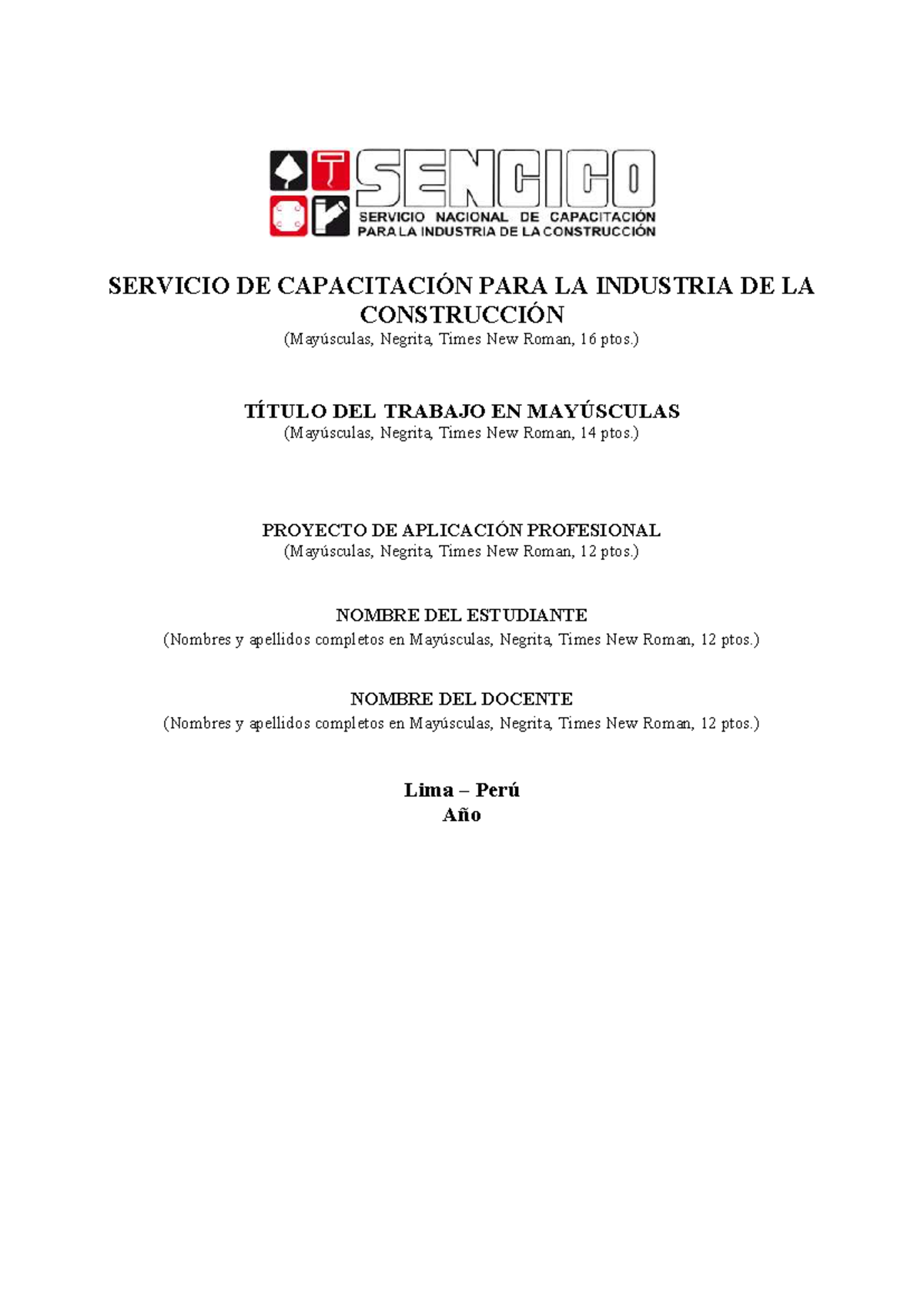 PROYECTO DE APLICACIÓN PROFESIONAL EN CONSTRUCCIÓN - CAPACITACIÓN - Studocu