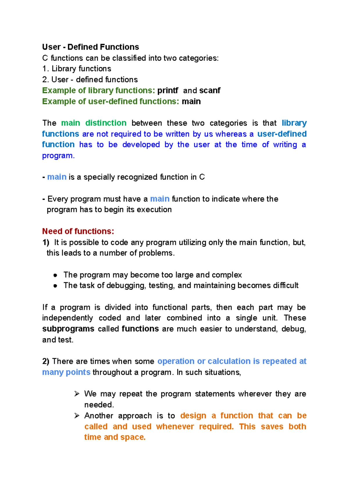 Arrays (CS101) - Comprehensive Guide to Array Concepts and Usage - Studocu