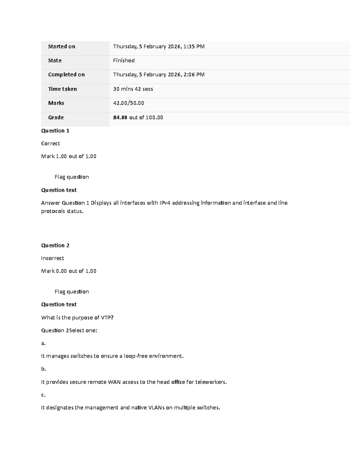 UGRD-IT6224 Data Communications & Networking Prelim Exam Review - Studocu