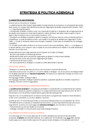 Summary Strategy Process, Content, Contex- An international
