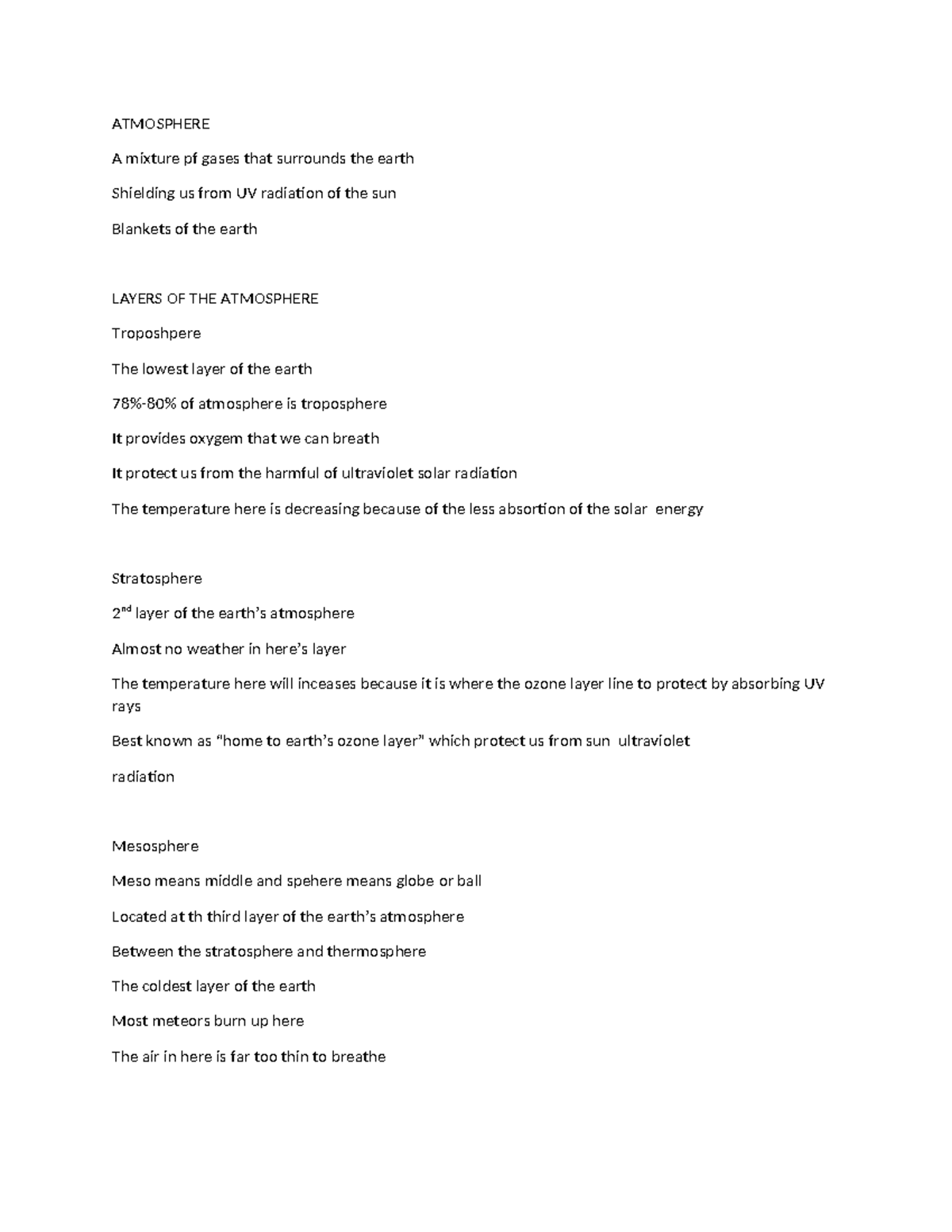 Atmosphere Overview and Layer Characteristics: Key Concepts Explained ...