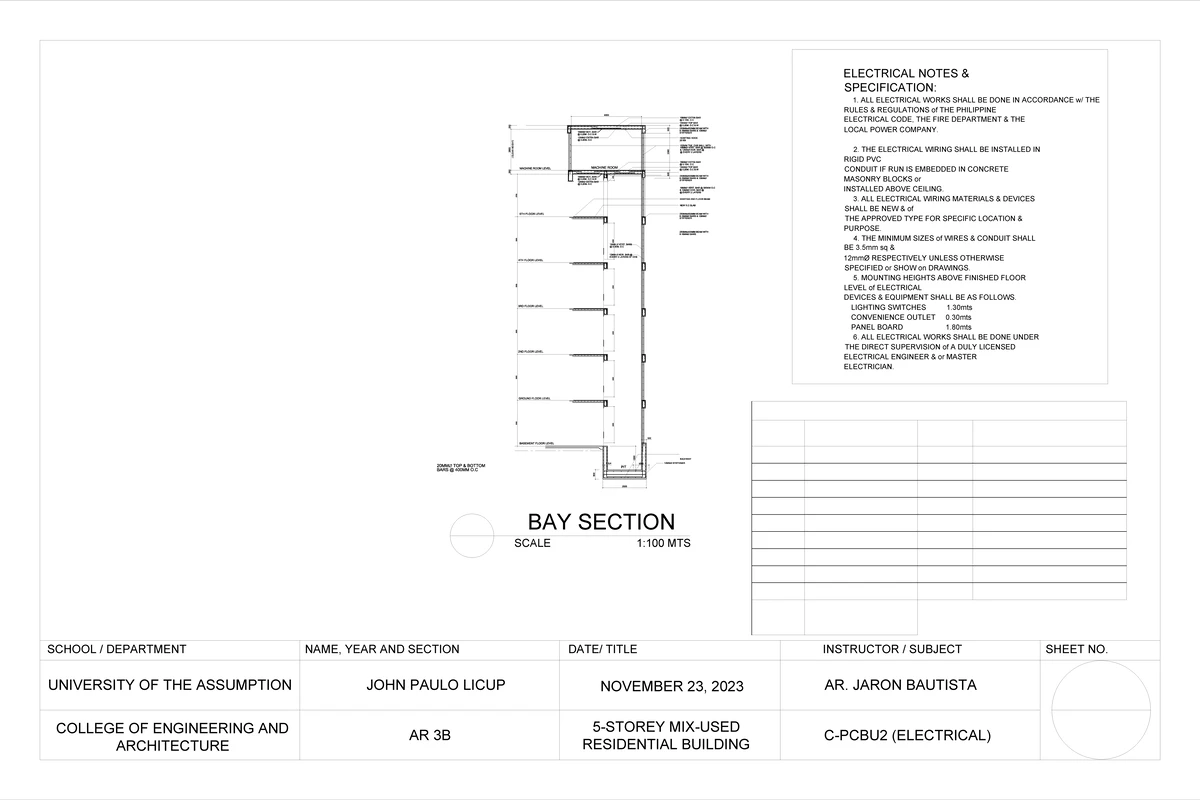 CS 1: Proposed 2 Storey Residential Building Plans - Studocu
