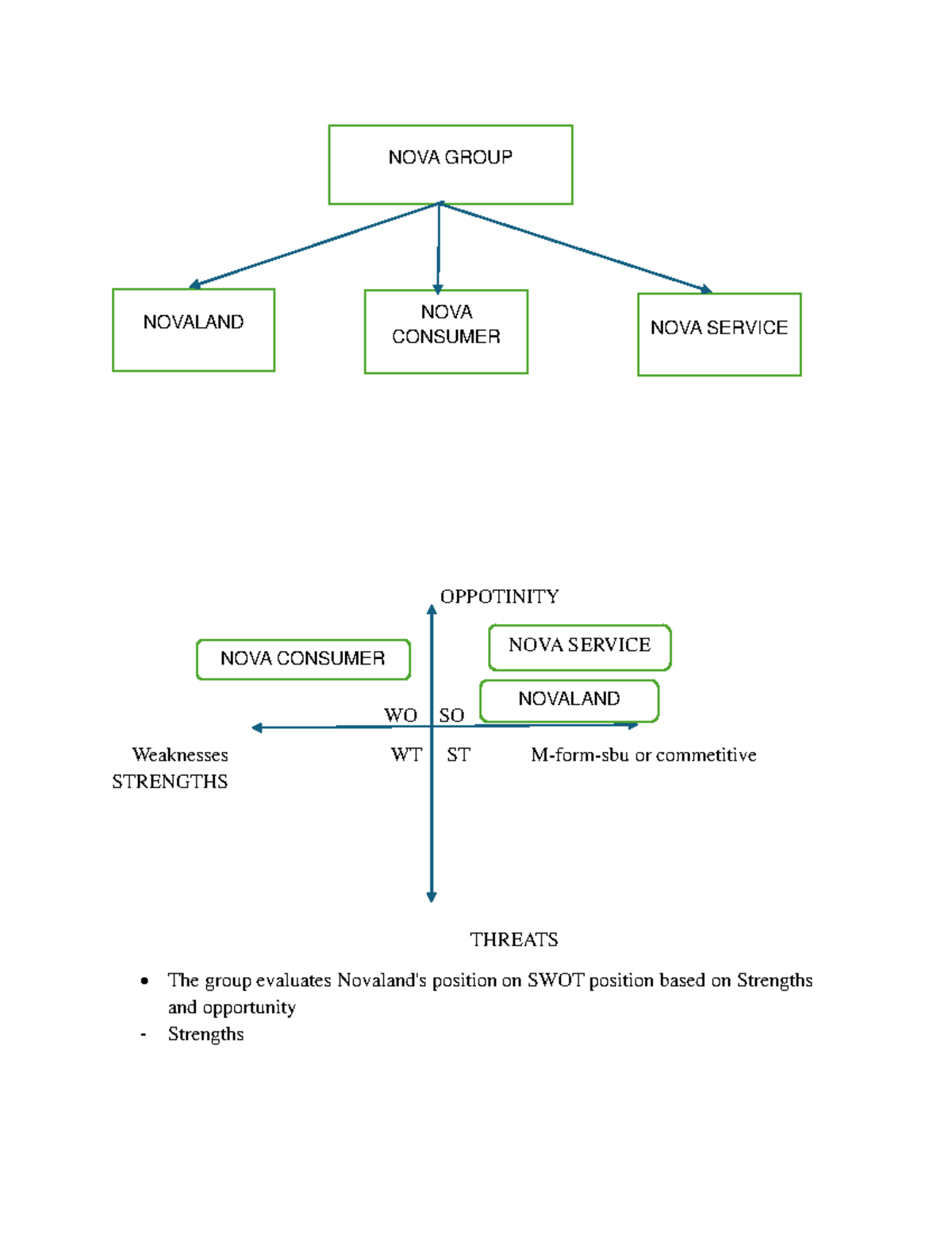 Corporate Directional Strategy - OPPOTINITY WO SO Weaknesses WT ST M ...