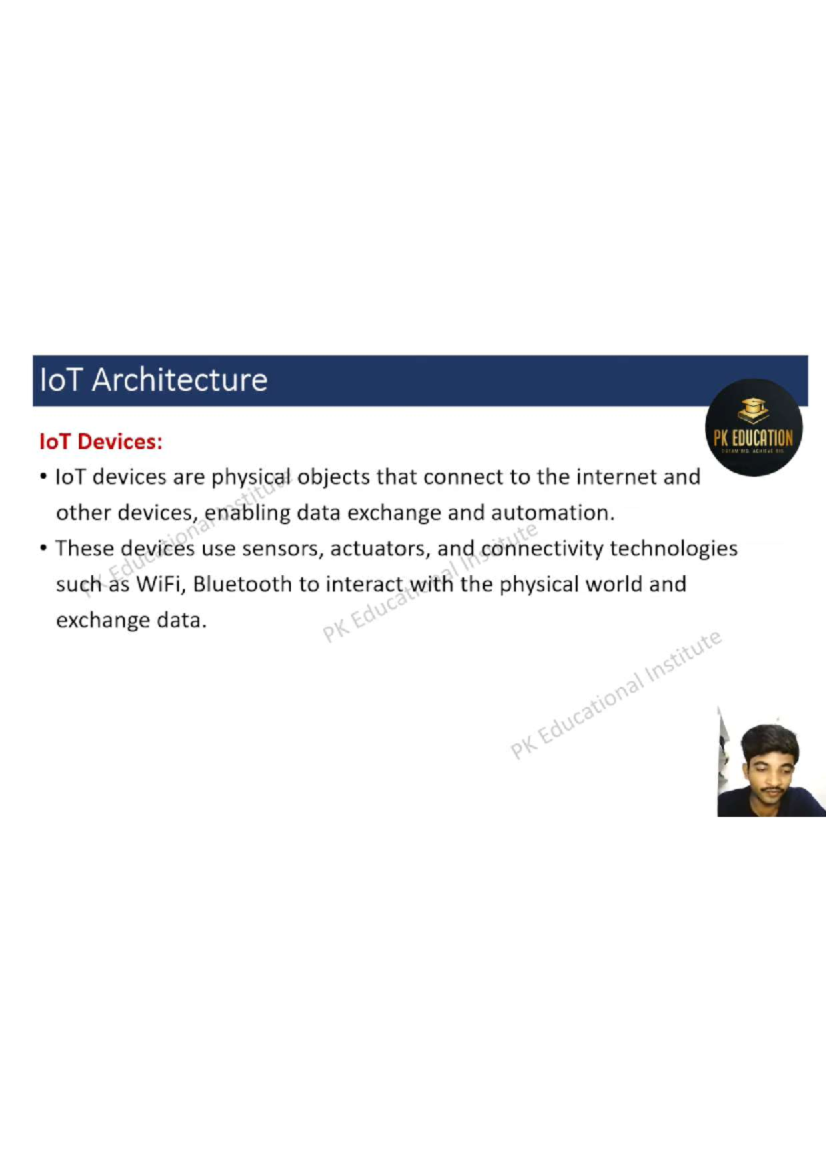ES&IOT - Comprehensive Overview of IoT Architecture and Devices - Studocu