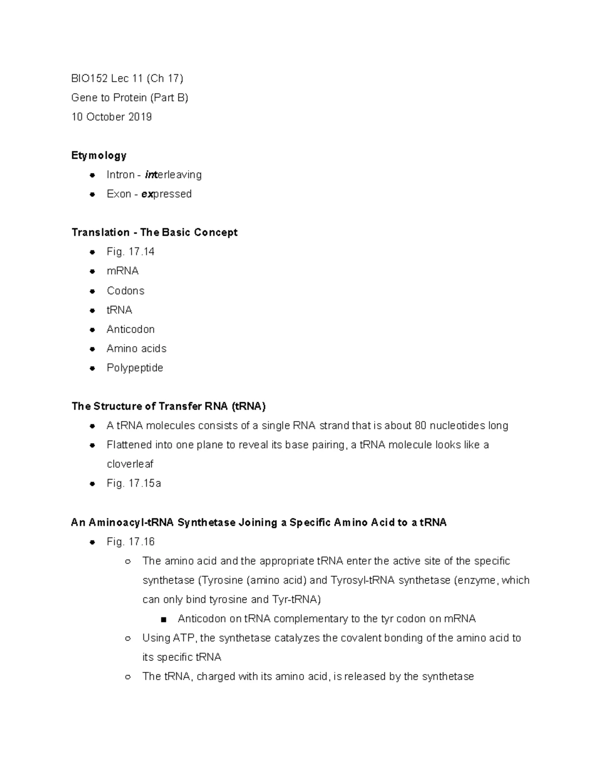Bio 20 Final Exam Review: Key Concepts and Terminology Guide - Studocu