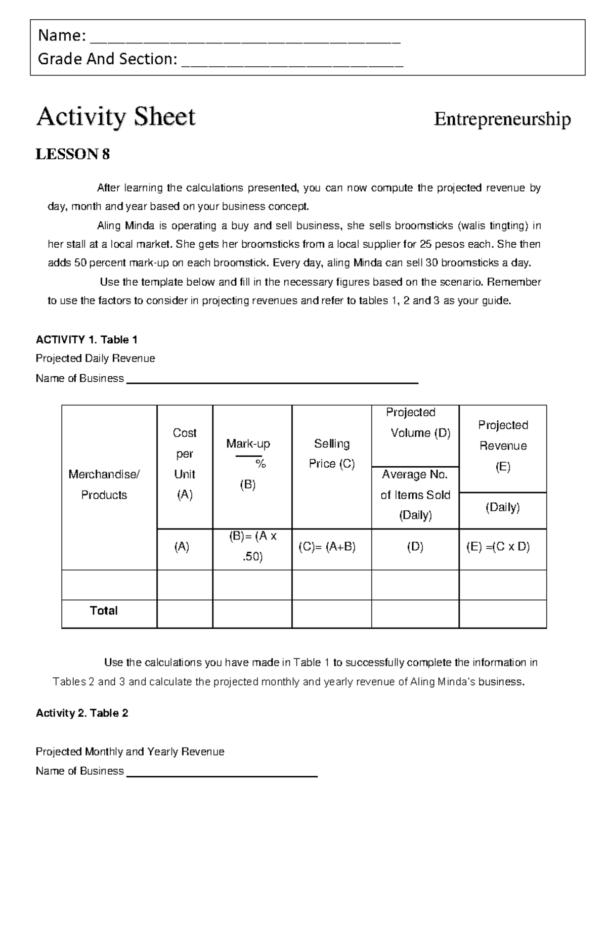 Activity WEEK 7 - a state or situation in which people or groups are ...