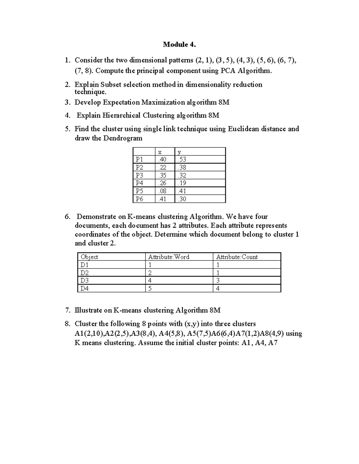 QB ACD CIE 3 - question bank - Explain various phases of compiler. Show ...