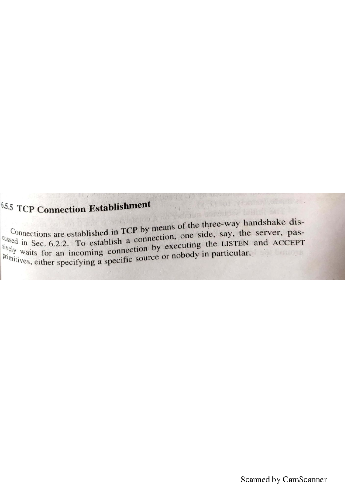 TCP Connection Establishment and Internetwork Routing (Cn-5) - Studocu