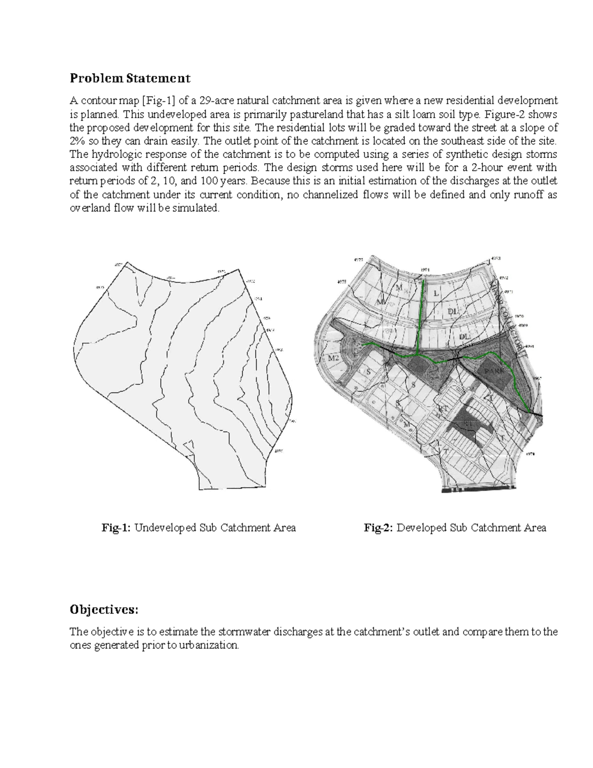 Job-4-Post-Development: Estimating Stormwater Discharges in Residential ...