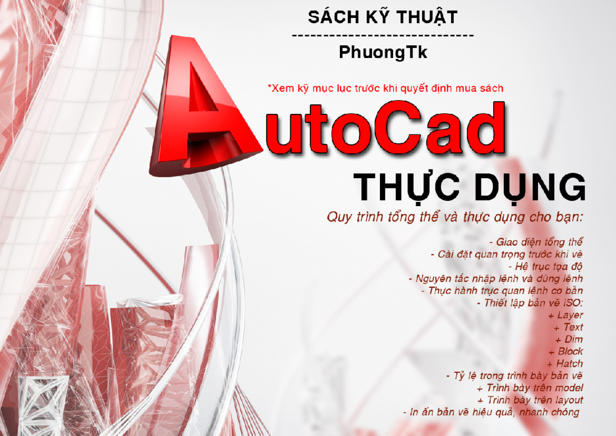 Hướng Dẫn Thực Hành Autocad Cơ Bản - Sách Cadfull - Document Preview
