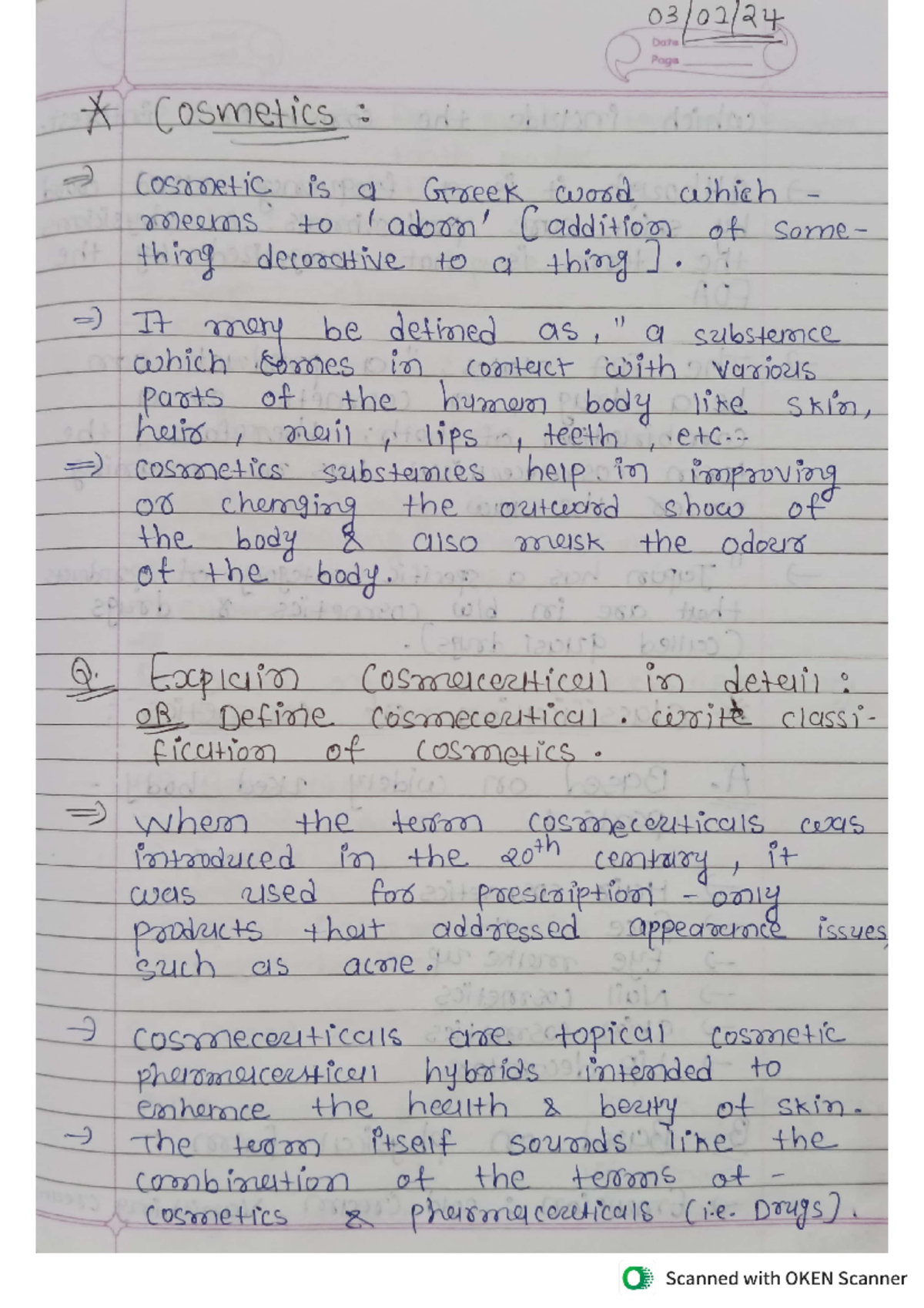 CS Unit 1 - Handwritten Lecture Notes - Studocu