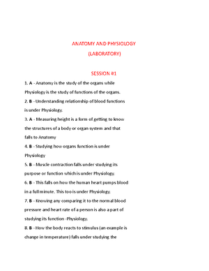 Session 10 SAS - Ana Phy Labdocx - STUDENT ACTIVITY SHEET Anatomy ...
