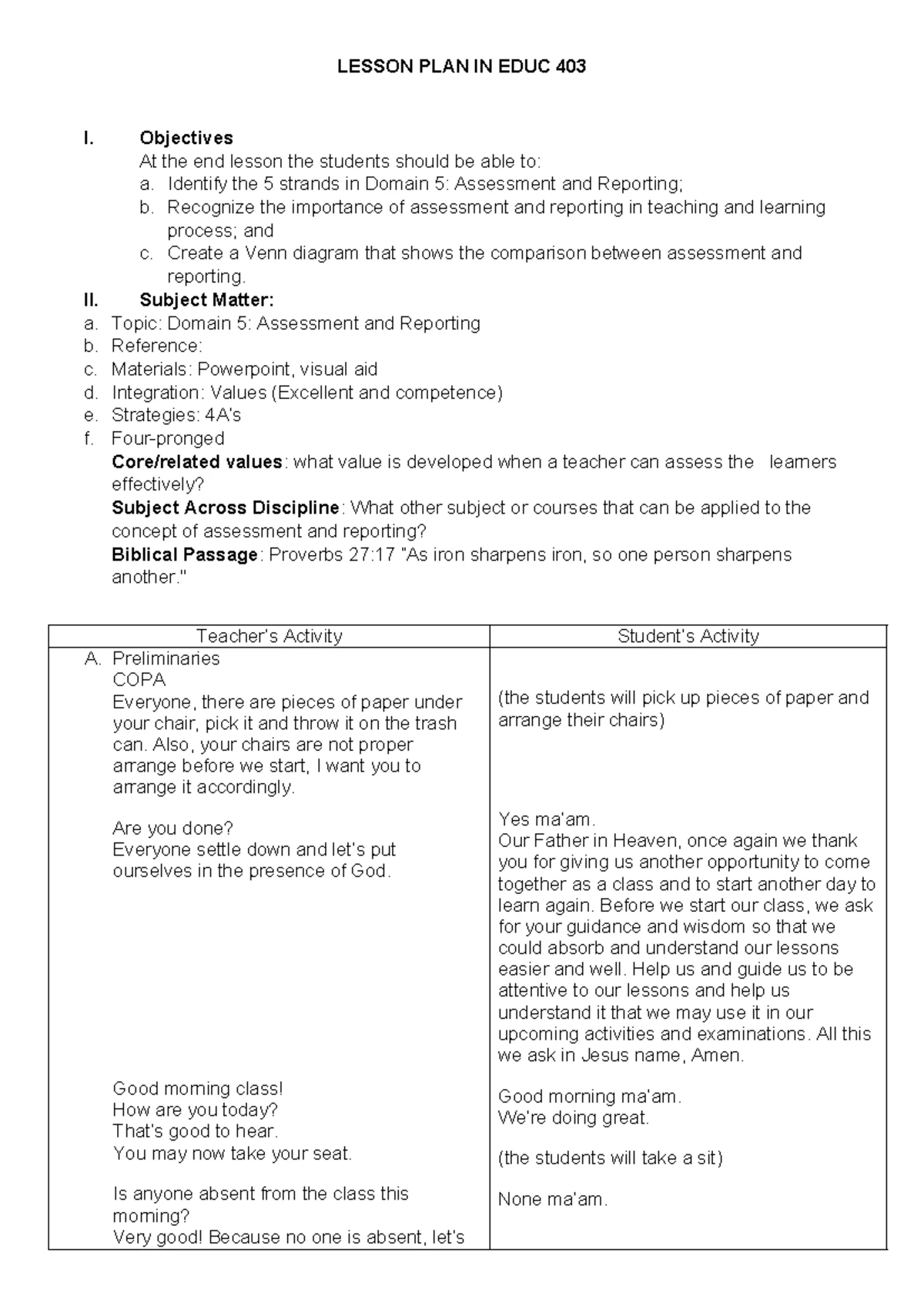 English 10 Lesson Plan: Informative Writing Techniques (EN10WC-III3b-14 ...