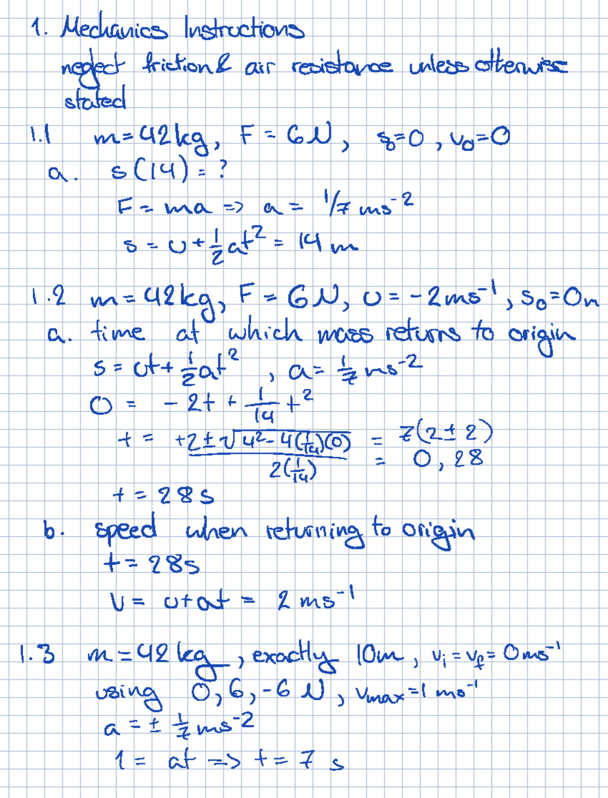 5XWB0 Mechanics Instructions 2024: Comprehensive Study Guide - Studeersnel