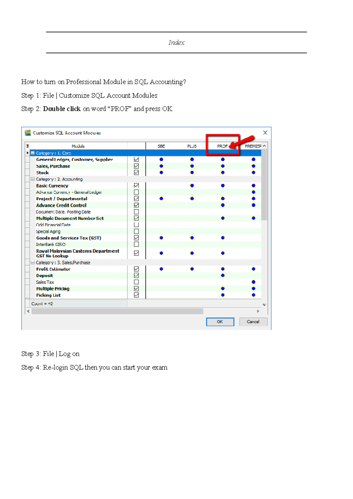 SQL Exercise 4 - Accounting Module Setup & Case Study Guide - Studocu