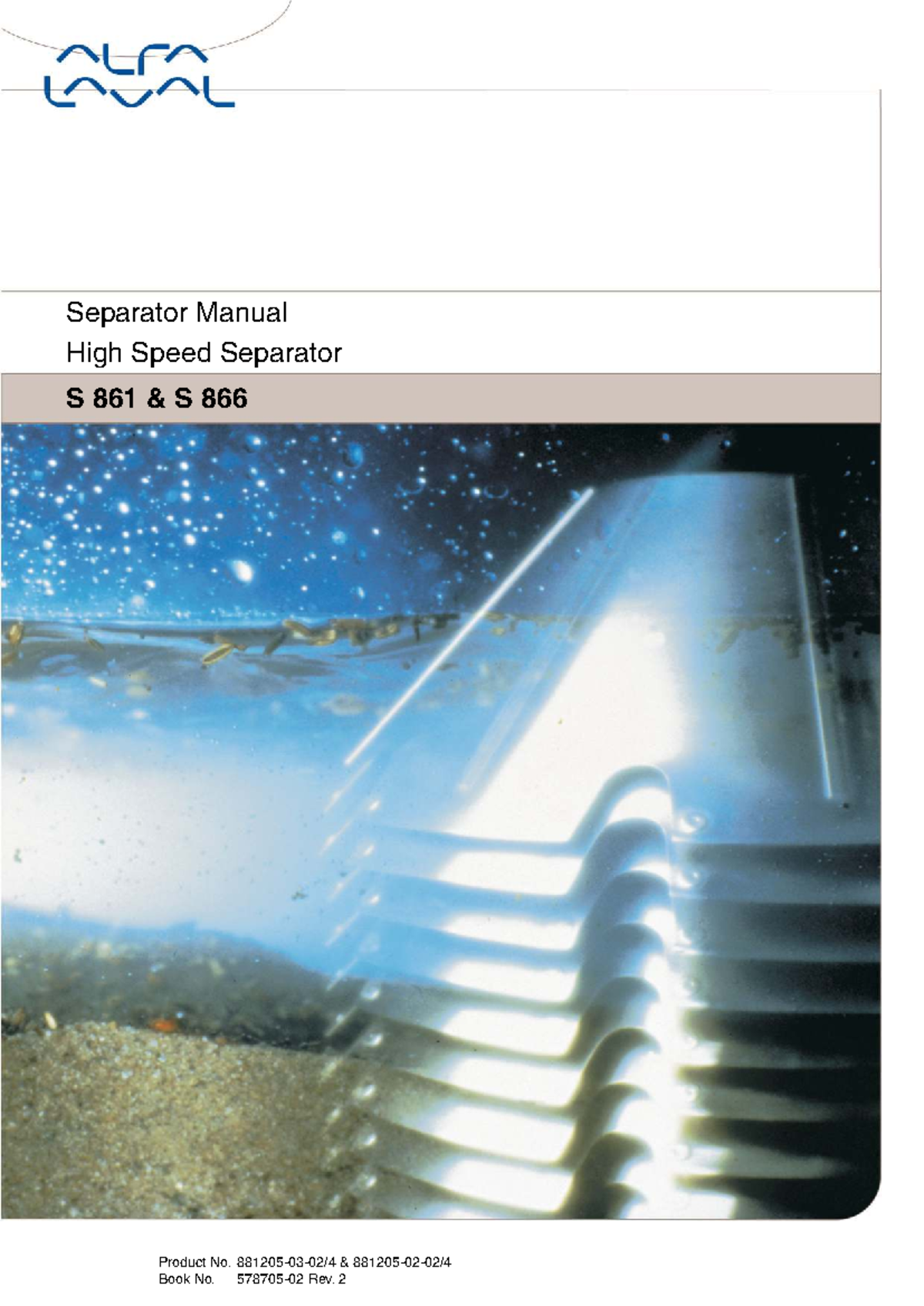 Alfa Laval Separator Manual S 861 S 866 - Rev. 2 Guide - Studocu