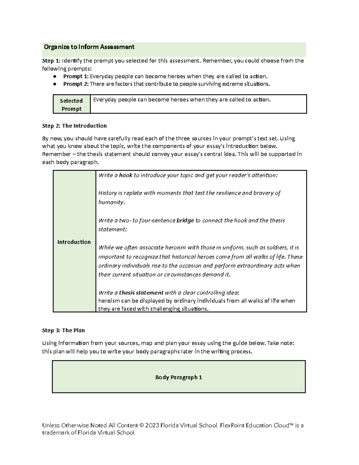 04.02 Organize to Inform Assessment Guide - Studocu