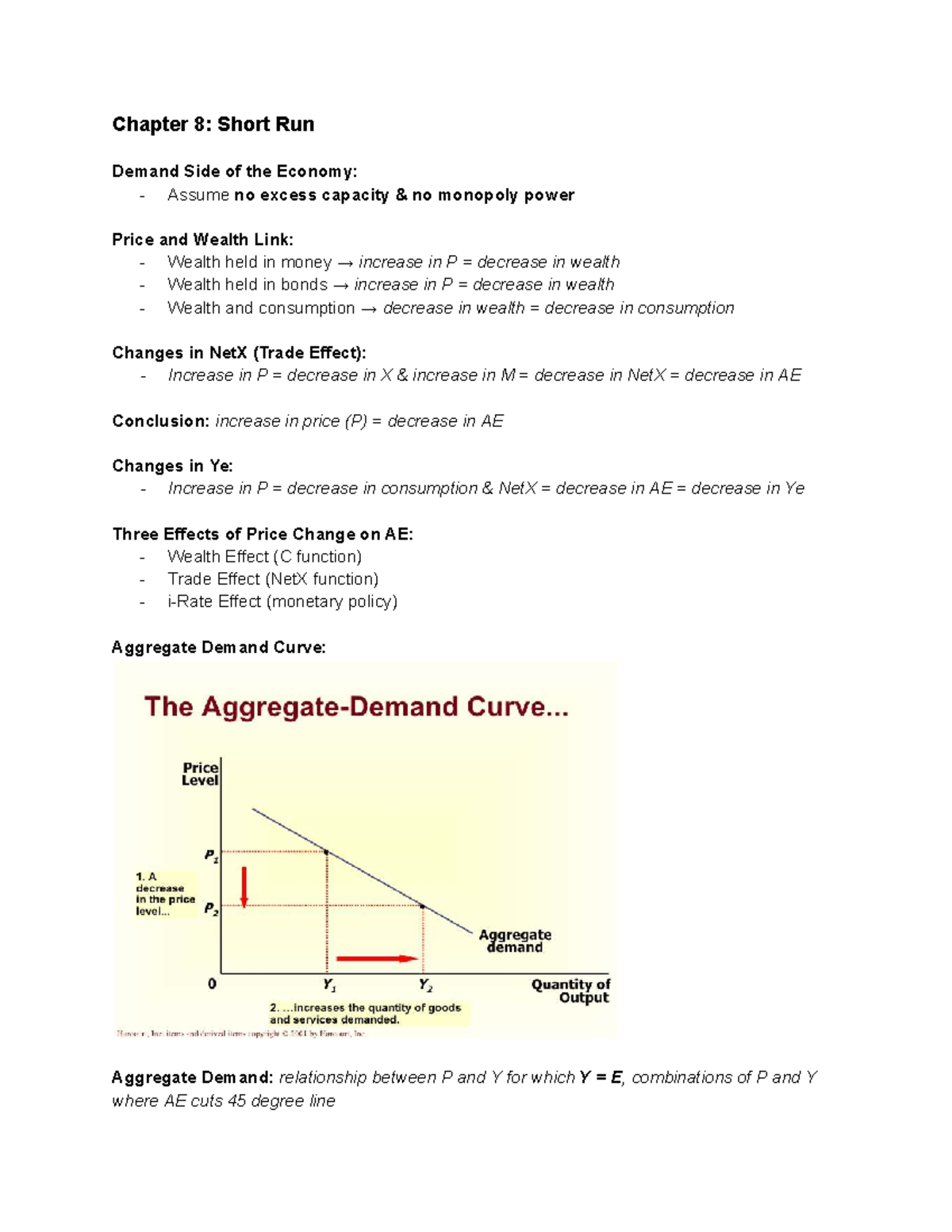 Macroeconomics notes 2: Chapter 8 to Chapter 12 overview and analysis ...
