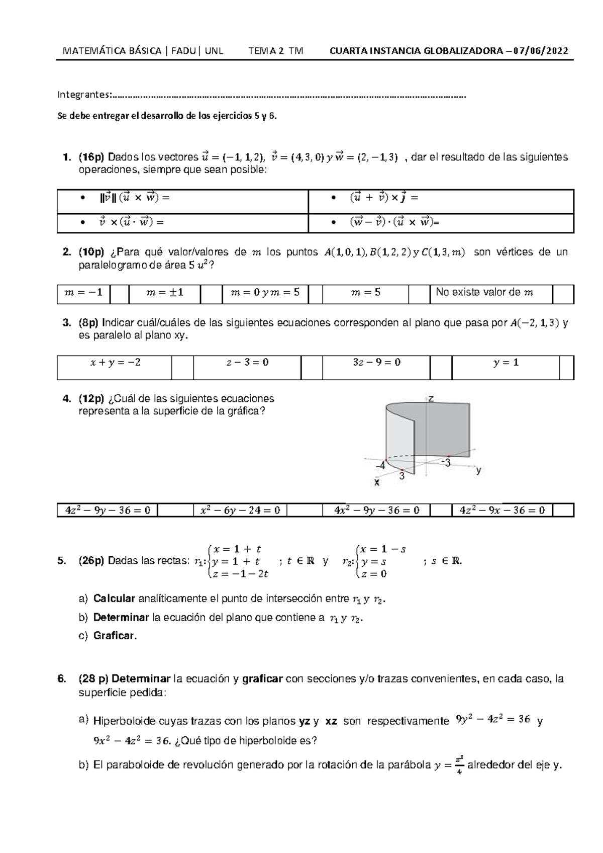 MATEMÁTICA BÁSICA UNL MB-2022-IG4 TEMA 2 TM Ejercicios y Soluciones ...