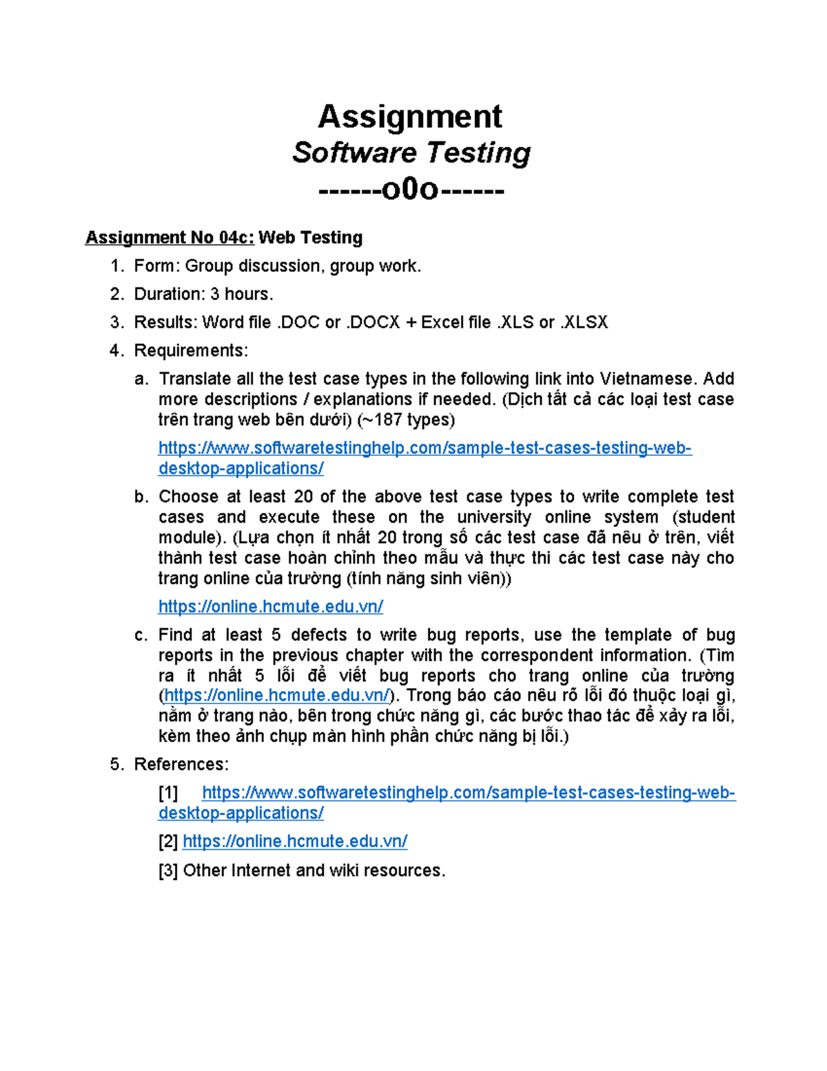 Group Assignment 04c - 123123 - Assignment Software Testing -o0o ...