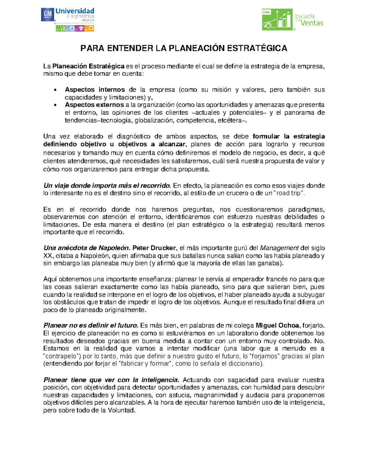 Etapas de la Planeación Estratégica en Chevrolet: Análisis y Proceso ...