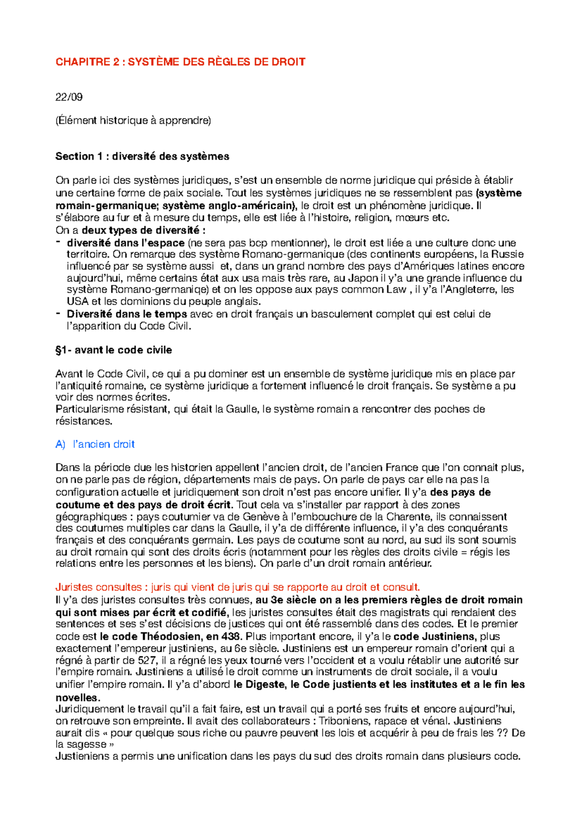 Chapitre 2 - Lkll - CHAPITRE 2 : SYSTÈME DES RÈGLES DE DROIT 22 ...