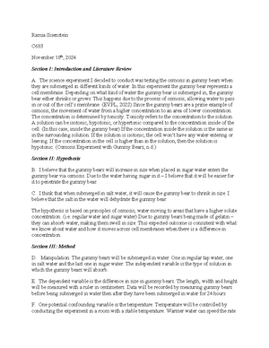 WGU D096 - Task 2 reflection on classroom simulation strategies - Studocu