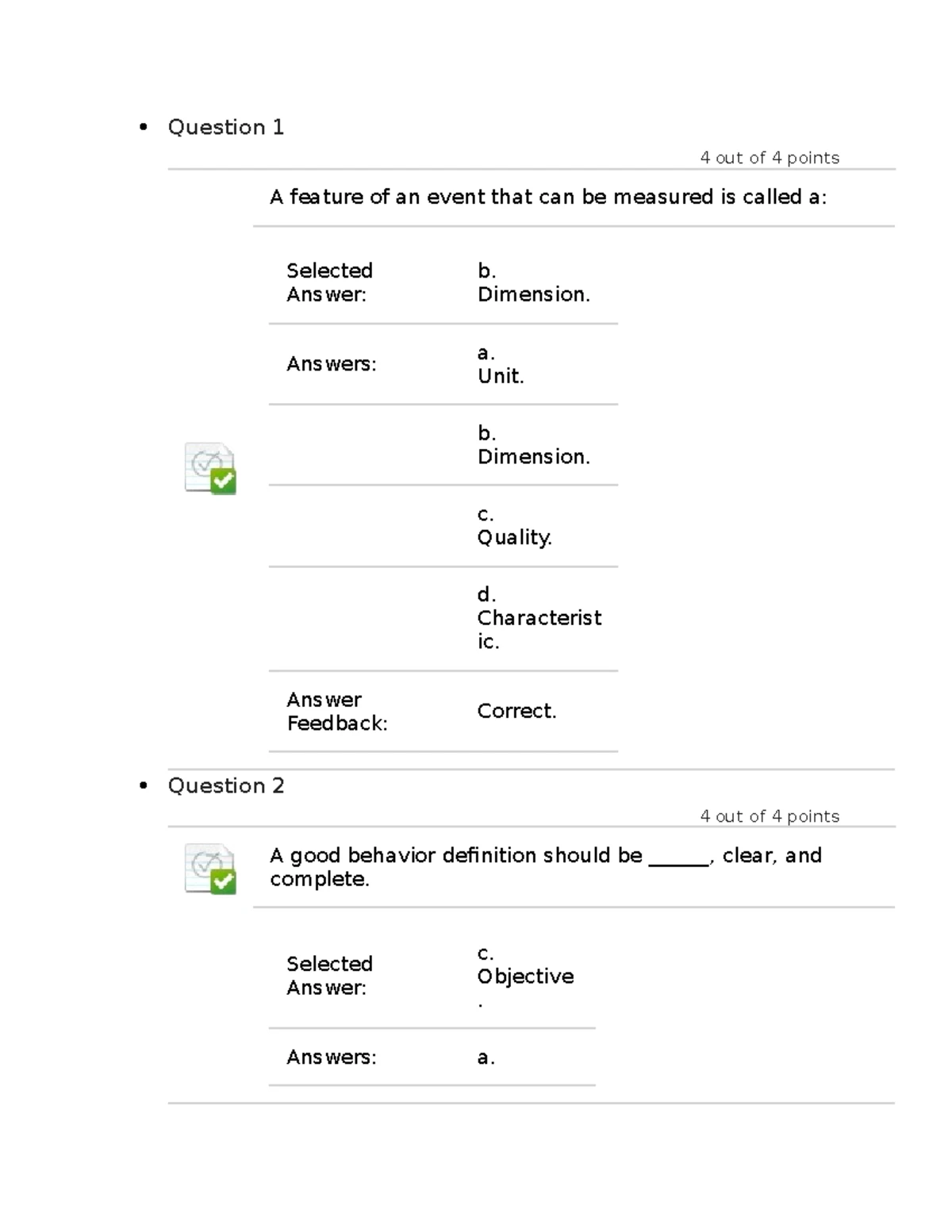 Psy7709 week 2 defining behavior defining behavior operational