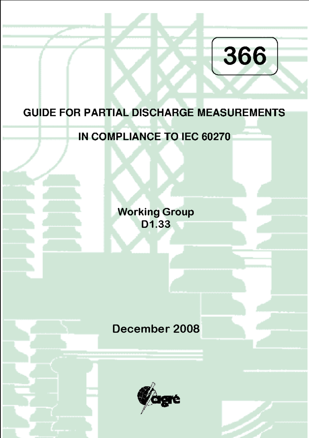 Guide for Partial Discharge Measurements per IEC 60270 (WG D1.33) - Document Preview