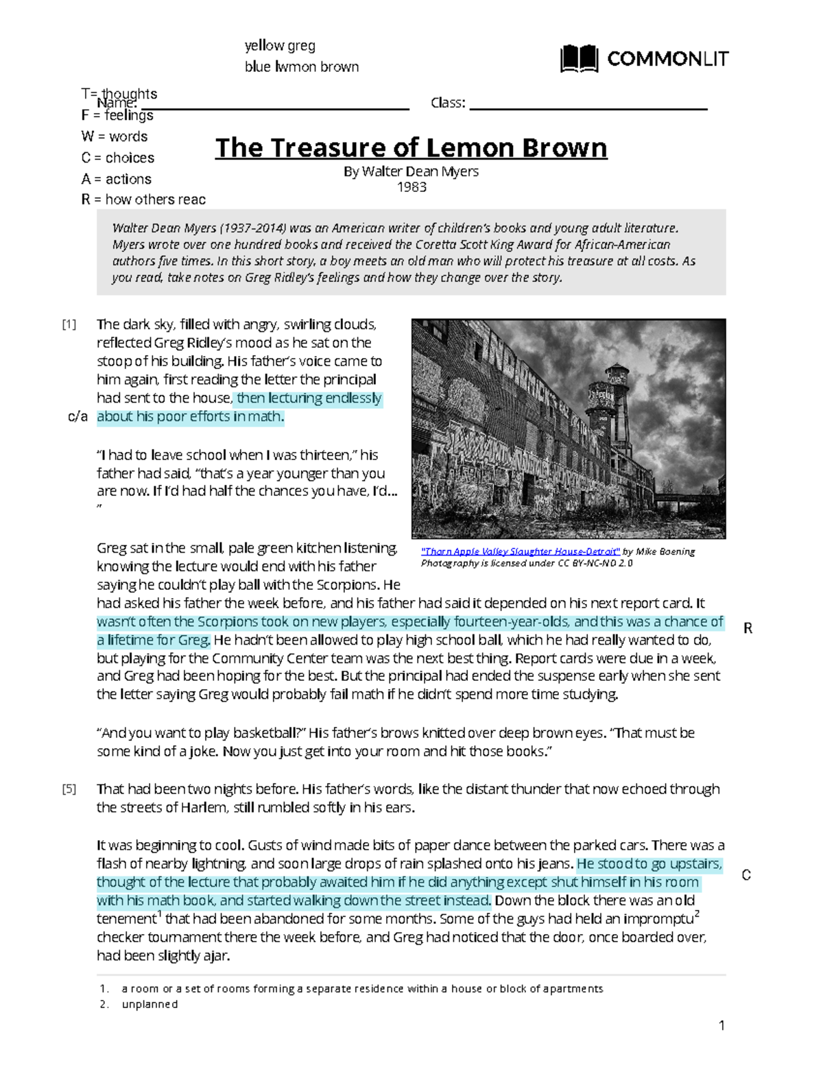 Kami Export - Alexander Ortiz - The Treasure of Lemon Brown story ...