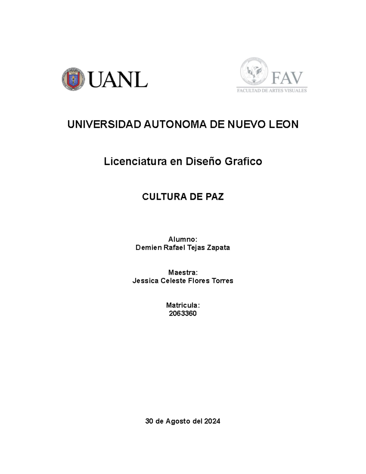 Actividad numero 2 - UNIVERSIDAD AUTONOMA DE NUEVO LEON Licenciatura en ...