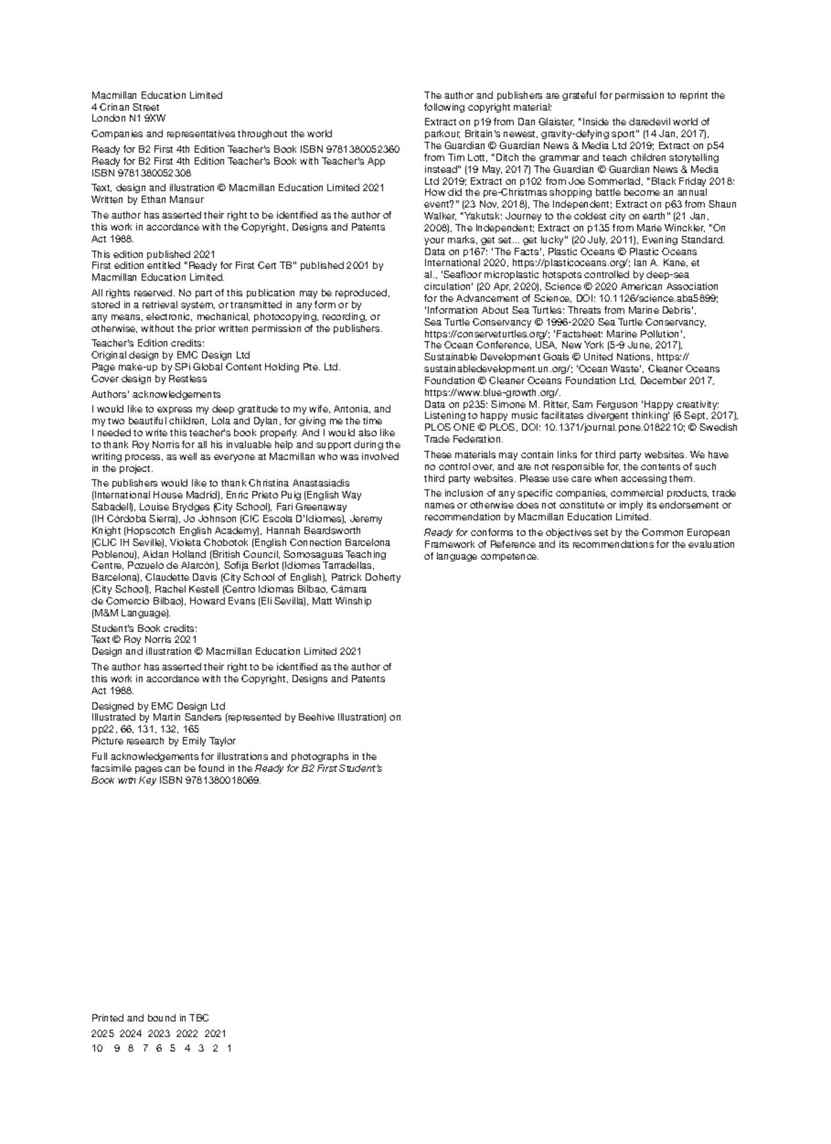 Ready for B2 First: Student's Textbook and Exam Preparation Guide - Studocu