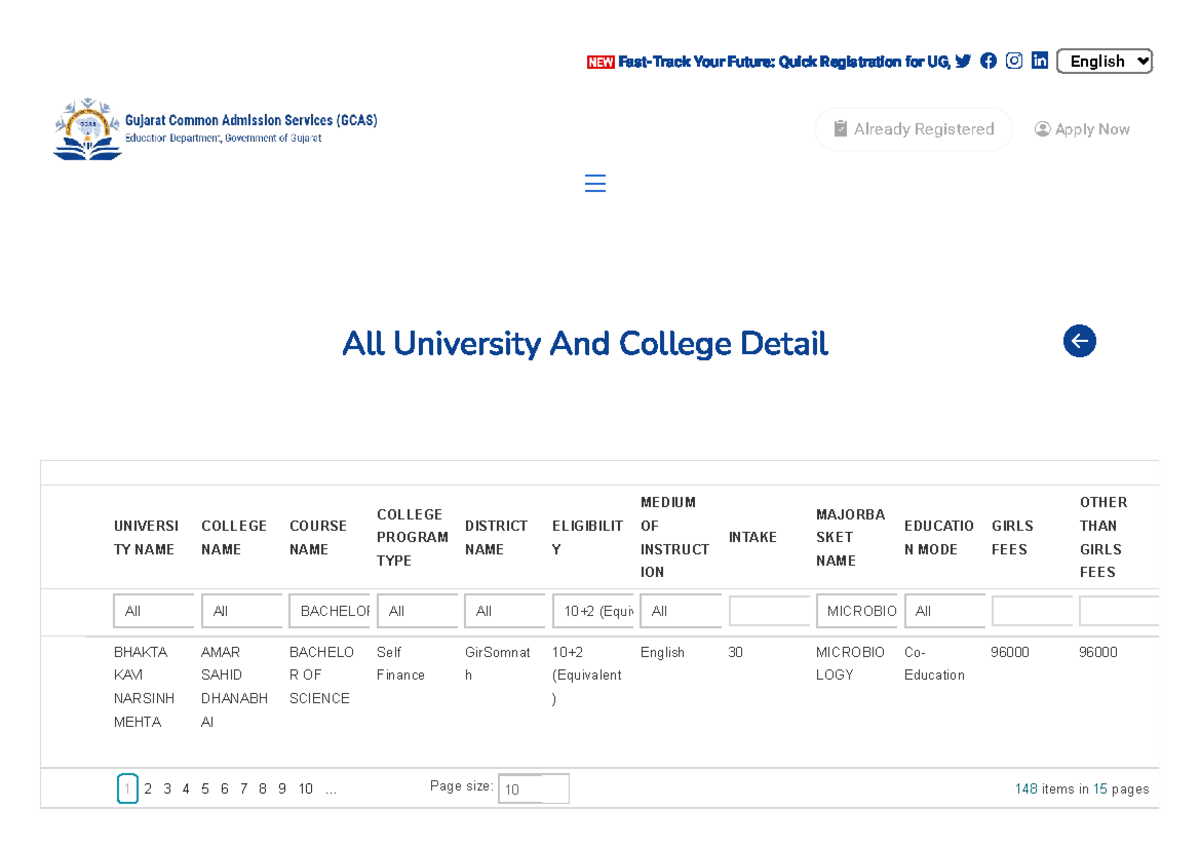 UG Registration Guide: All University & College Details for 2025 - Studocu