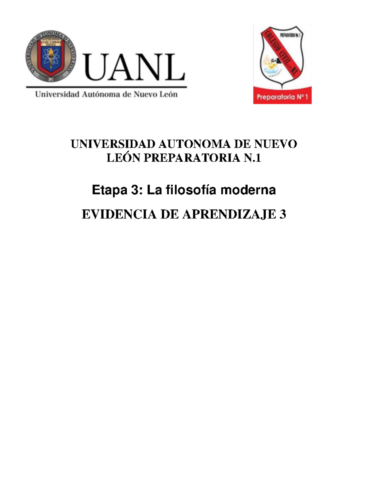 Evidencia DE Aprendizaje Etapa 3 Filosofia - UNIVERSIDAD AUTONOMA DE ...