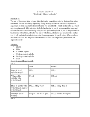 Lab Report 6-3 - Lab 6: VSEPR and Molecular Shape “How does it look ...