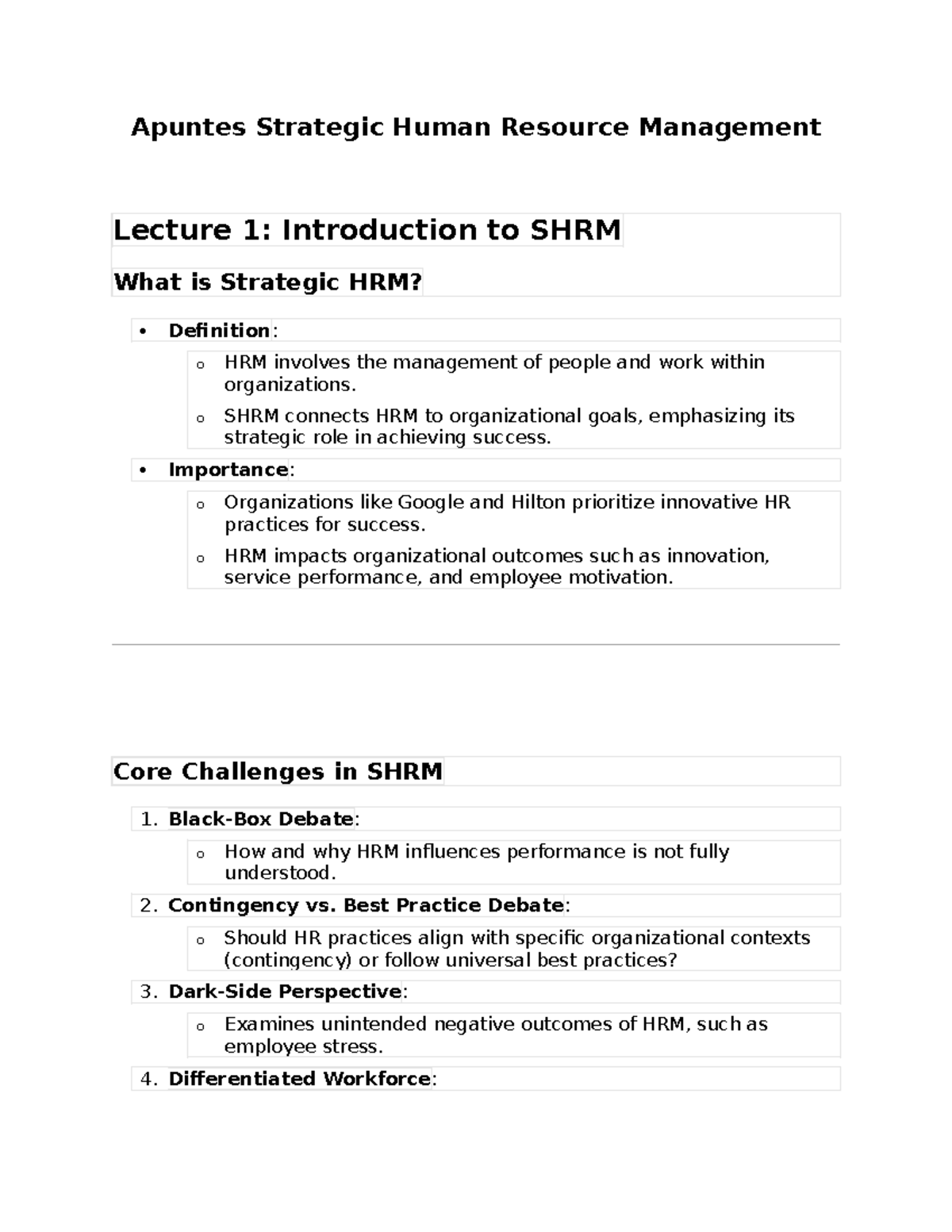 SHRM 101: Key Concepts and Challenges in Strategic HR Management ...