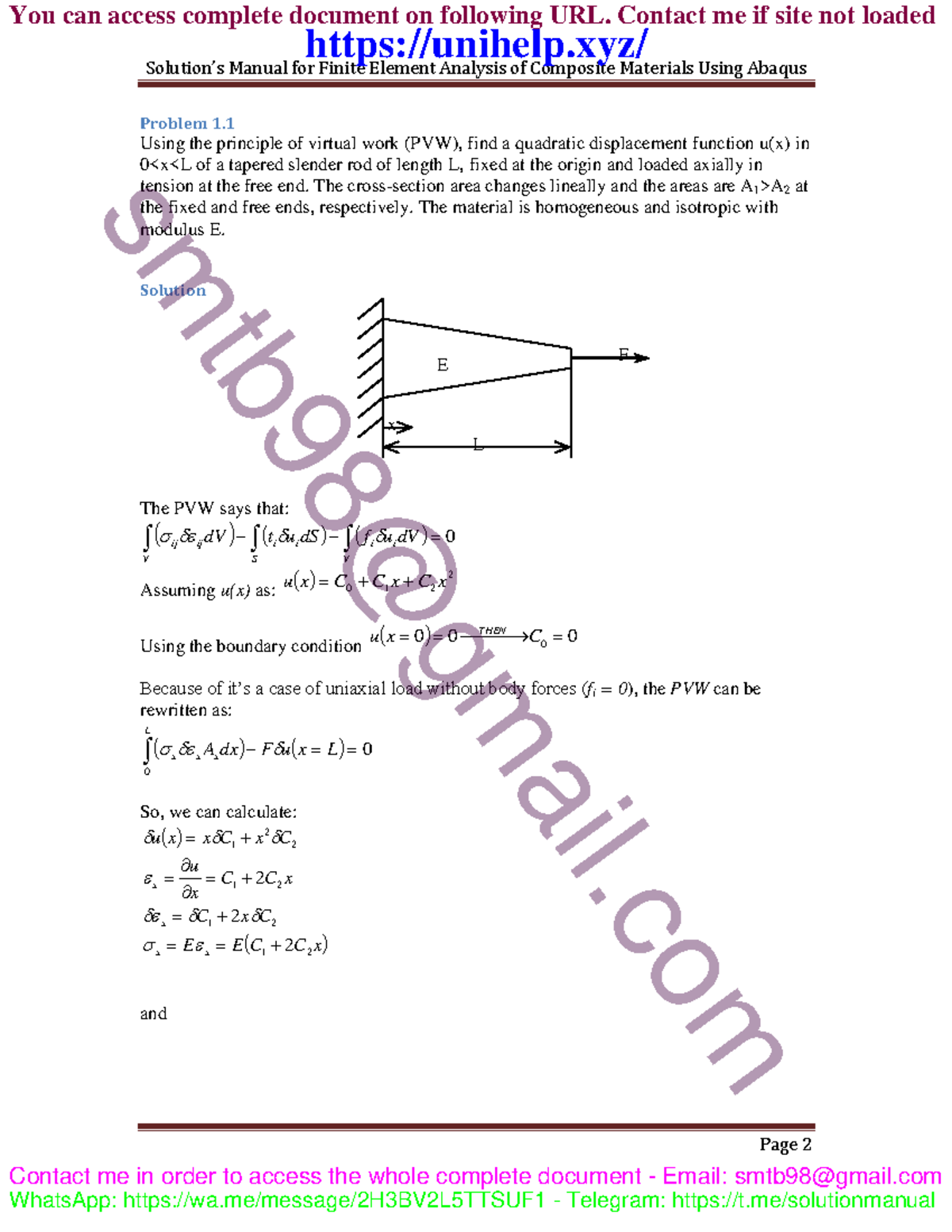 Finite Element Analysis of Composite Materials using Abaqus - Ever J ...