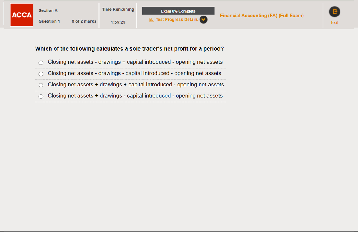 F Papers Acca