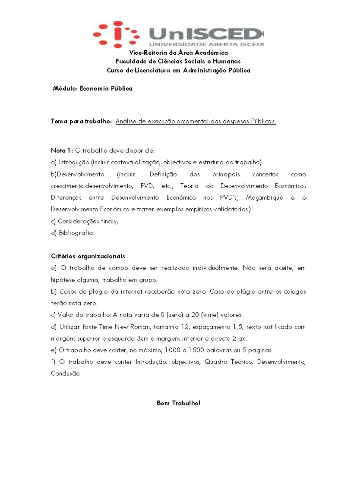 Trabalho Teórico e Prático em Direito Fiscal Aduaneiro 20242023 - Studocu
