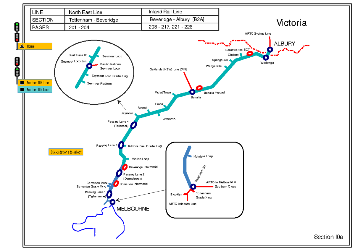 Inland Rail Line Section Pages: ARTC Melbourne to Albury Overview - Studocu