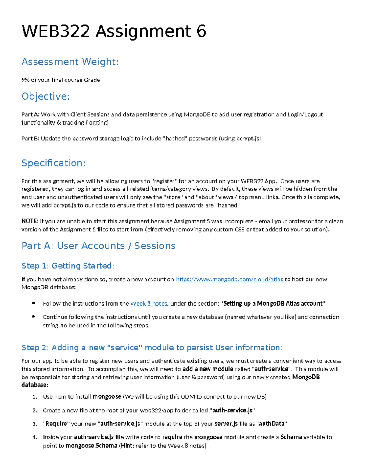 WEB322 Final Exam Assignment 2: eCommerce Web App Development - Studocu
