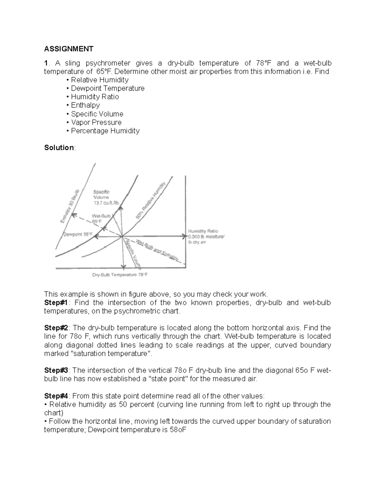 Assign 21 - Solving Air Conditioning & Ventilation Problems (1-4) - Studocu