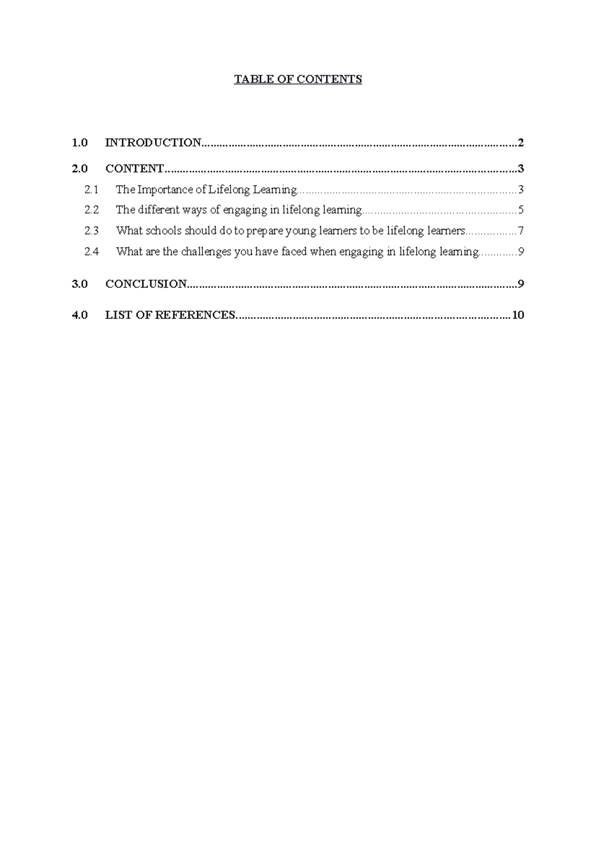 Lifelong Learning Essay - Importance and Strategies for Young Learners ...