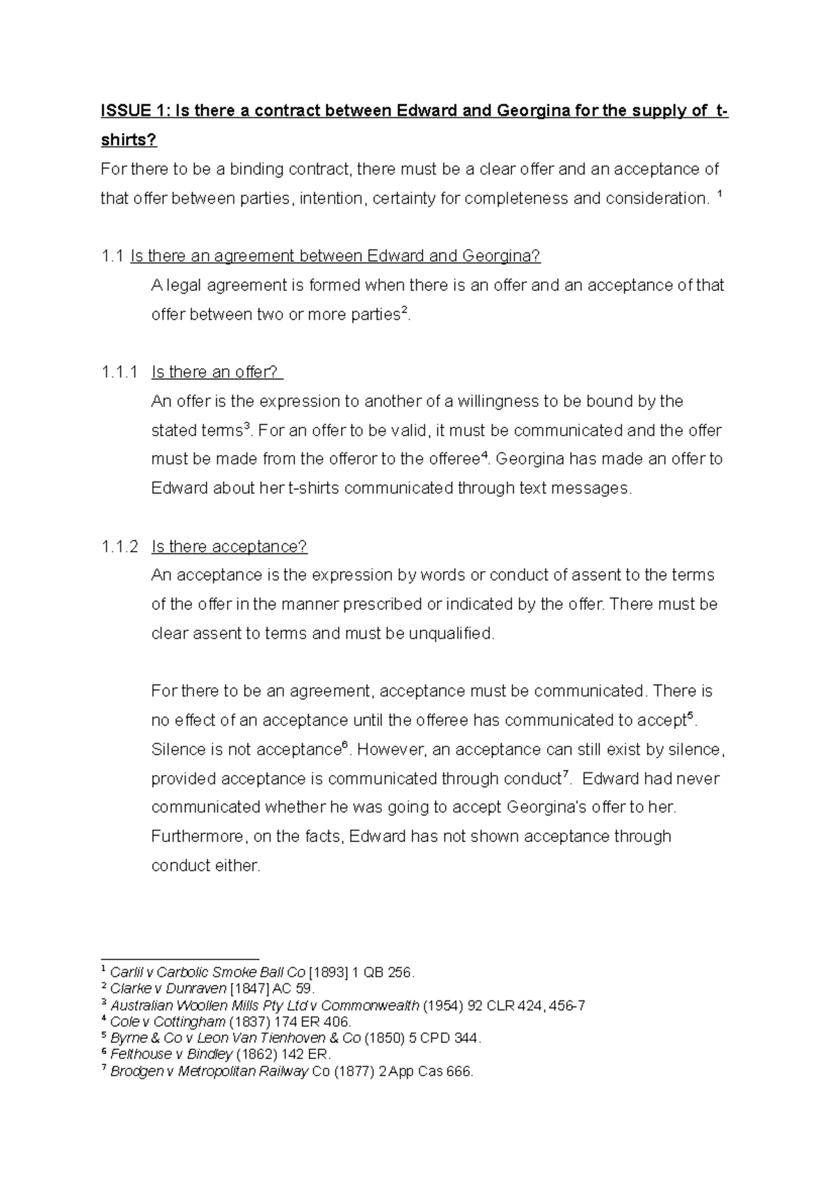 LLB202 Task B: Contract Drafting for Restraint of Trade Clause - Studocu